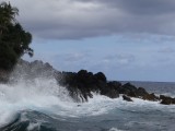 Had to go through waves like these in order to land on the main Pitcairn Island.