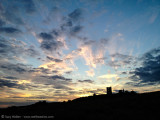 Hadleigh Castle sunset