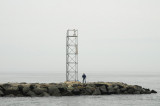 Fishing from the Shark River Inlet Jetty