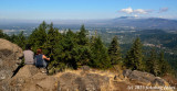 View of Eugene From Top of Spencer Butte