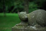 Carved from a single brock