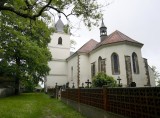 here's the parish church at Hodušín, where several of Jay's relatives were married...