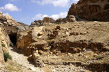 here the Nabataeans cut channels in the rock to control water