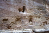 niches in the rock are believed to be for offerings