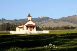 3 Rs in the foreground...Hearst Castle on the hill