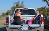 mothers and daughters on nature outing