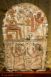 IPU and his Family Offering to Sekmet