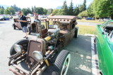 Rat rods at Triple X Root Beer Drive In