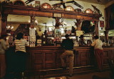 In the saloon