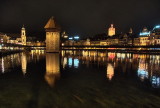 Lucerne by night