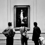 Looking at Napoleon at one of The Smithsonian Museums