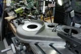 00013-4149 Rib milled off to clear the pulley which is much bigger than a sprocket