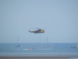 RAF Sea King - rescue demonstration