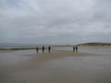 Traversing Whiteford Sands