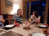 Jean and Sophie politely ignoring the Mess