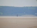 Zoomed in on Whiteford lighthouse