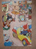 Miss Fluffy Cat asks for a lift - incomplete 80 piece puzzle