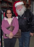 Santa at Home Depot!