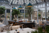 Greenhouse dining room at G
