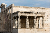 L'Acropole d'Atènes, l'Erechthéion.