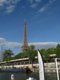 Eiffel Tower from bridge