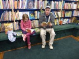 Zoe and Bob at Portal Bookstore