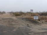 Sign for Noah Purifoy Museum near 29 Palms