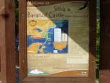 Sign near castle