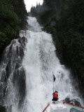 Kasnyku Falls in Hobart Bay