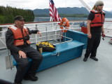 Ken OBrien and Crew Member