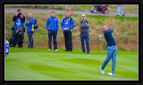 Sergio knocks it to 3 feet