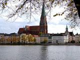 Schwerin, view across Pfaffenteich