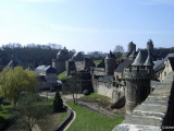 Castle view, Fougeres