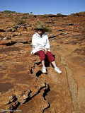 Kings Canyon Rim Walk, resting