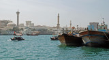Dhows in Dubai Harbour