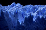 Beautiful clear blue ice, Perito Moreno Glacier, Argentina