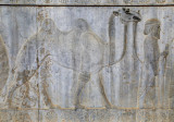 Parthian bringing a Camel, Apadana Staircase, Persepolis - Levels adjusted
