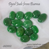 Burmese Jade Jewelry, Untreated And Dyed Jadeite From Kaisilver