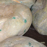 Rough Jadeite In Rock Burma