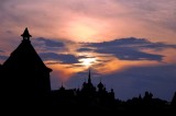 Monastery in Solovki, Sunset