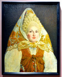 XVIII Century Portrait of Merchant's Wife