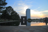 Sunset over the Memorial
