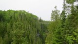 Quebec, le canyon des Portes de lEnfer