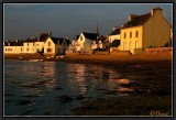 A Windy Sunset. Ile-Tudy.