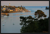 Benodet. Sunset Light.