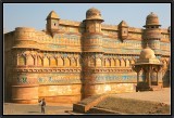 Man Singh Palace. Gwaliors Fortress.