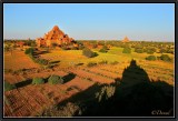 Sunset Light on Dhamma Yan Gyi.