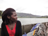Catherine.  Lake Bunyoni, Uganda.
