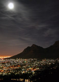 signal hill at night