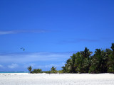 kitesurfer by honeymoon island